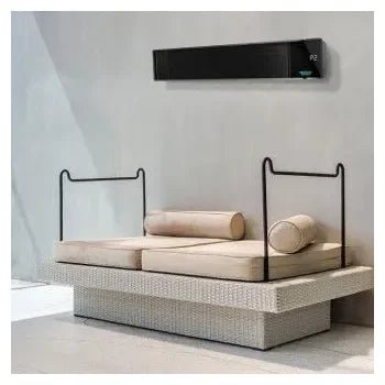 Calefactor de pared exterior eléctrico con infrarrojo ready warm 8700 power steel de Cecotec 7