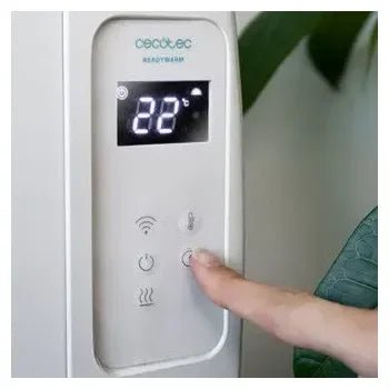 Radiador eléctrico con mando a distancia y control wifi de 12 elementos 2000 w ready warm 2500 thermal de Cecotec 7