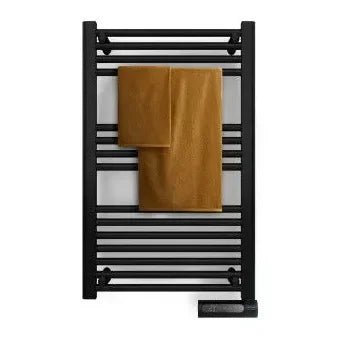 Toallero eléctrico de 500 w en color negro con panel táctil y temperatura regulable readywarm 9100 smart towel de Cecotec 3