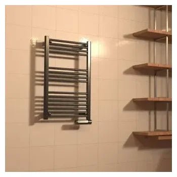 Toallero eléctrico de 500 w en color negro con panel táctil y temperatura regulable readywarm 9100 smart towel de Cecotec 6