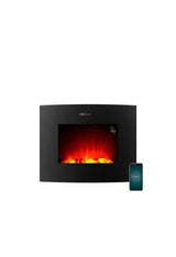 lareira elétrica wifi Cecotec 26 polegadas preta Ready Warm 2650 chamas curvas conectada