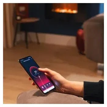 Chimenea Eléctrica Cecotec ReadyWarm 3550 Curved – 35 pulgadas con Wifi de Cecotec 4