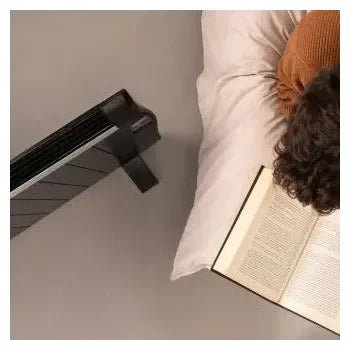Radiador eléctrico de bajo consumo con 6 elementos en color negro readywarm 1200 thermal black de Cecotec 6
