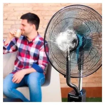 Ventilador de pie nebulizador y oscilante con temporizador y 3 velocidades energysilence 590 freshessence de Cecotec 7
