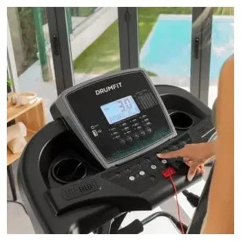 Cinta de Correr Eléctrica plegable de 4 velocidades color negro DrumFit WayHome 1600 Obelia de Cecotec 3