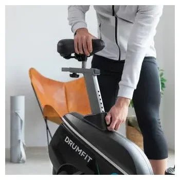 Bicicleta Estática con 9 niveles de resistencia en color negro DrumFit Cycle 9000 Talos de Cecotec 6
