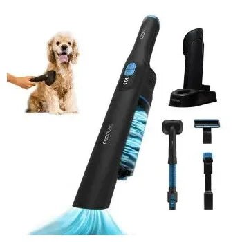 Aspiradora de mano de motor digital con base de carga y accesorio para mascotas conga rockstar micro+ animal de Cecotec 2