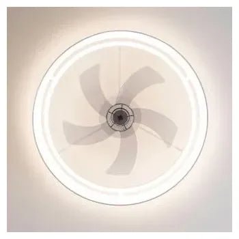 Ventilador de techo energysilence lampaero 650 white design con luz led y control remoto de Cecotec 5