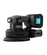 Cordless Delta Orbital Sander PerfectSurface 2120 21V with FingerDetail and 12 Replacements for Maximum Freedom Cecotec