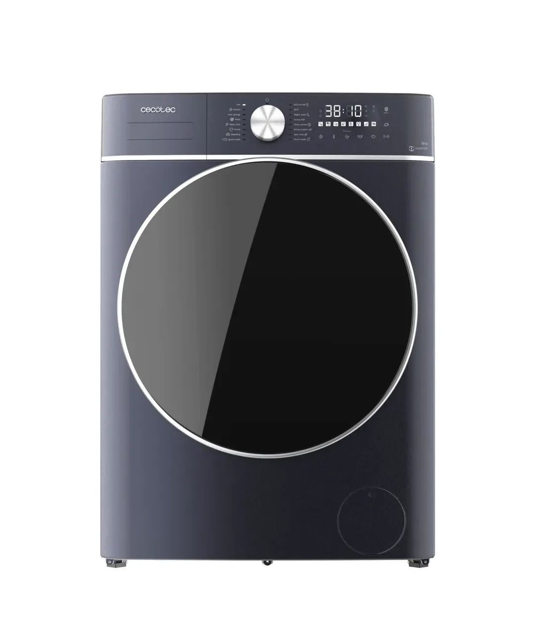 Lavadora y secadora 8580 Inverter Azul hielo Cecotec de Cecotec