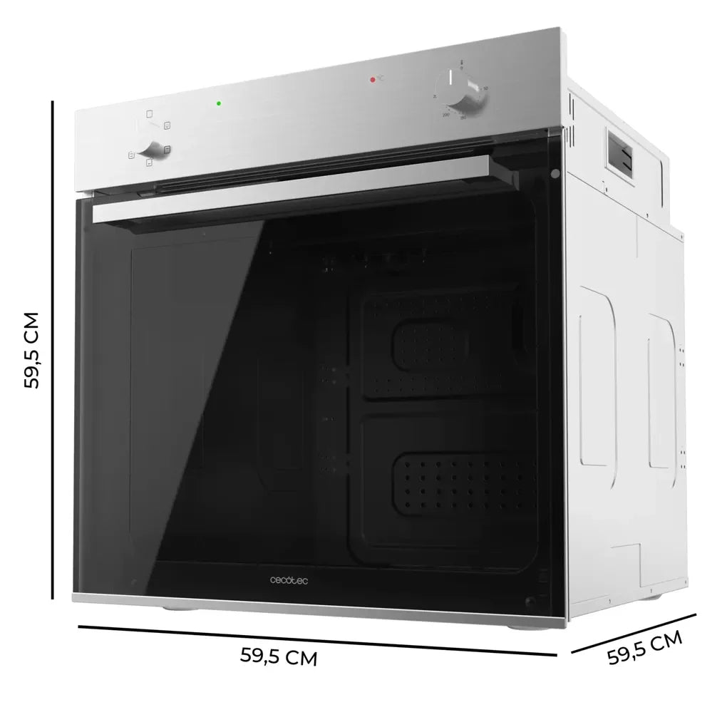 Horno Integrable Bolero Hexa C126001 77L 5 Funciones Steam Class A 2800W Eficiencia y Tecnología Cocina de Cecotec 3
