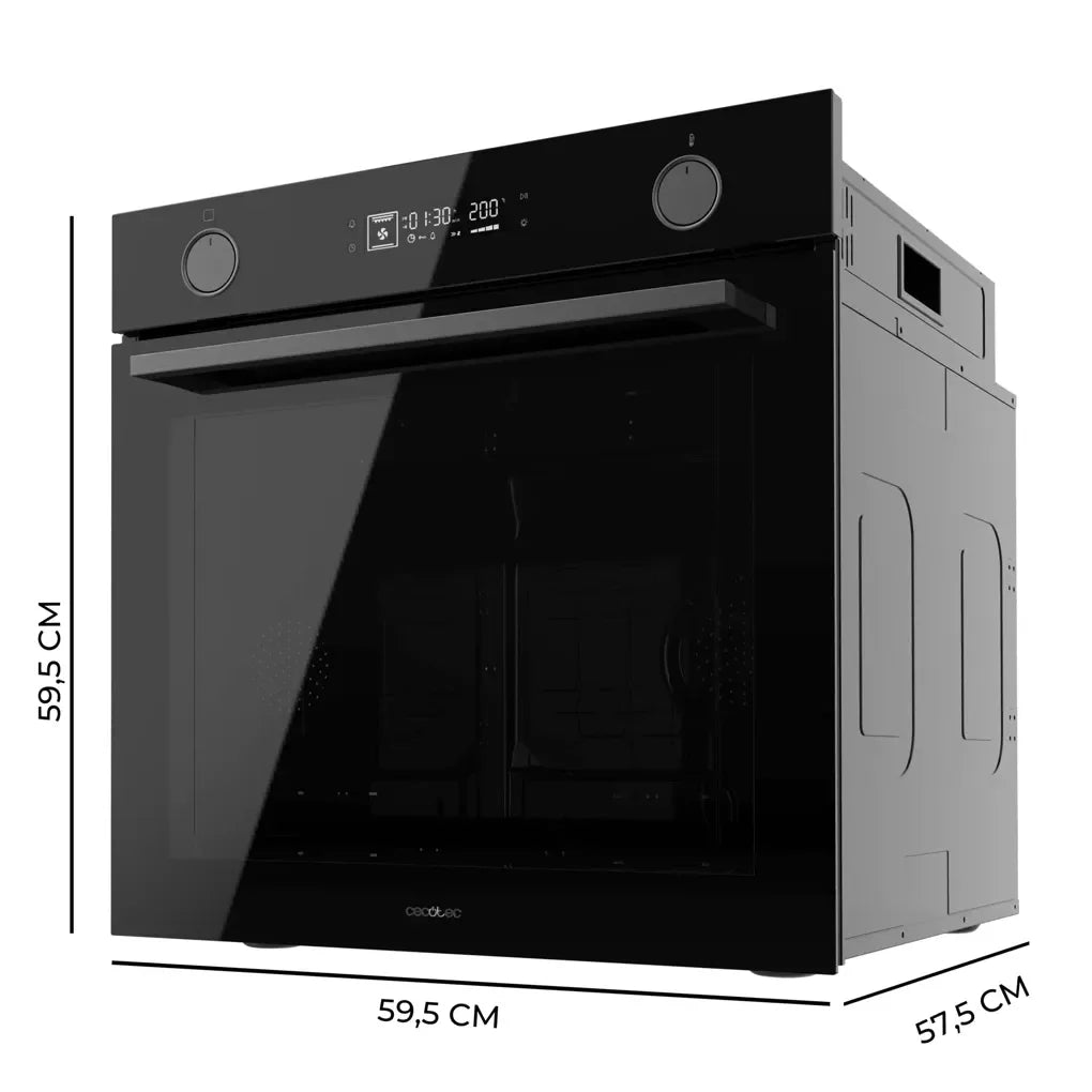 Horno Integrable Multifunción Airfryer Bolero Hexa AF326000 73L 12 Funciones Clase A 2800W Tecnología Steam de Cecotec 3