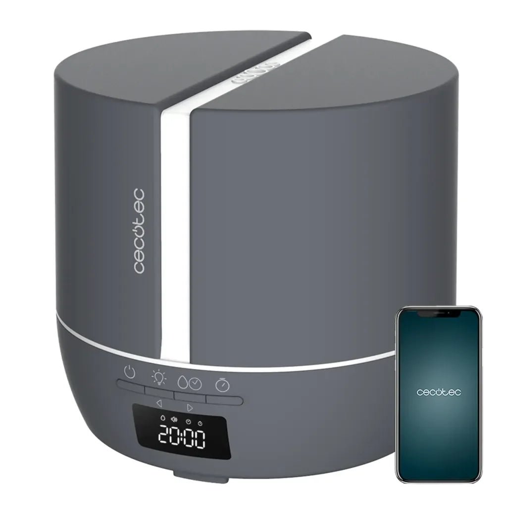 Difusor de Aromas PureAroma 550 Con Bluetooth Pantalla LED Altavoz 500ml Temporizador 12h y 3 Modos de Cecotec 2