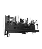 Coffee machine commercial dual group triple boiler with LCD control for perfect and fast coffee Baristeo Regina by Cecotec