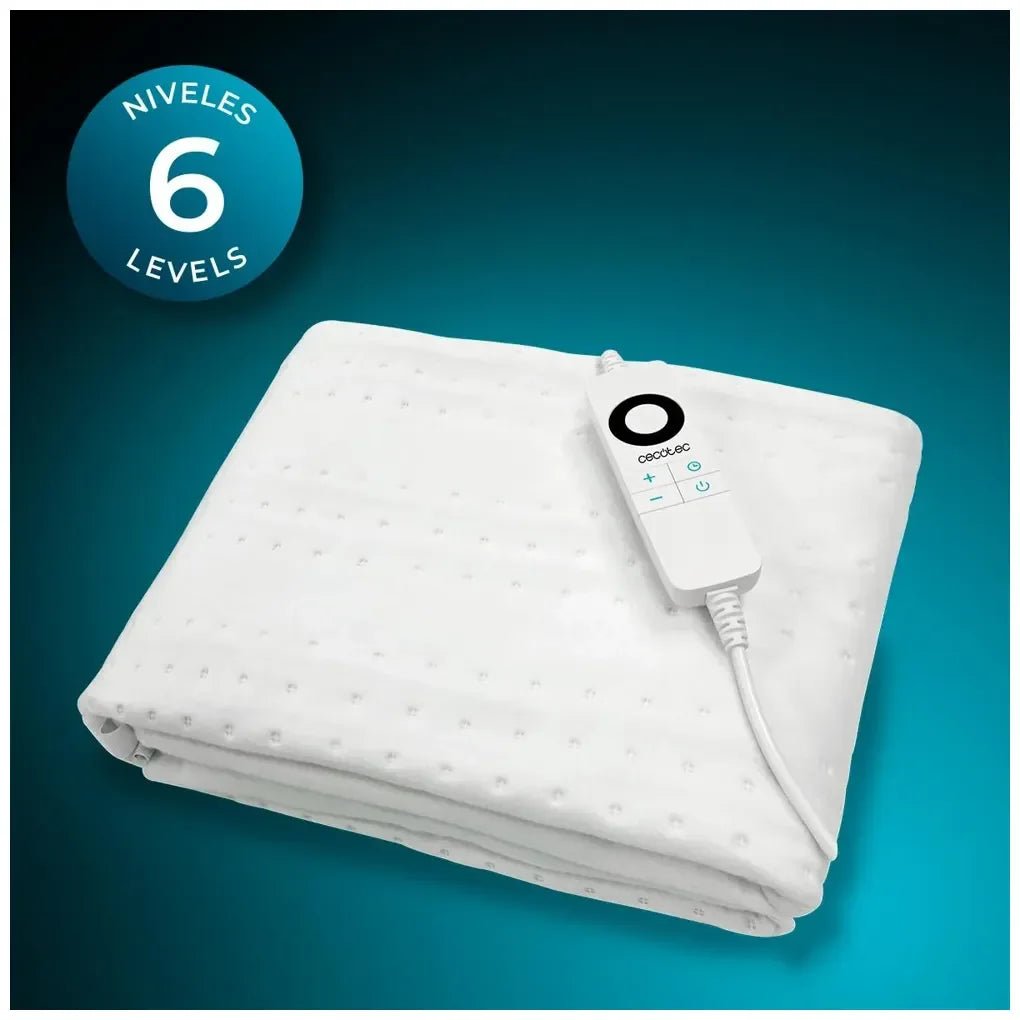 Bajera eléctrica 150x80 Apagado automático y 6 temperaturas ajustables para un sueño perfecto de Cecotec 3