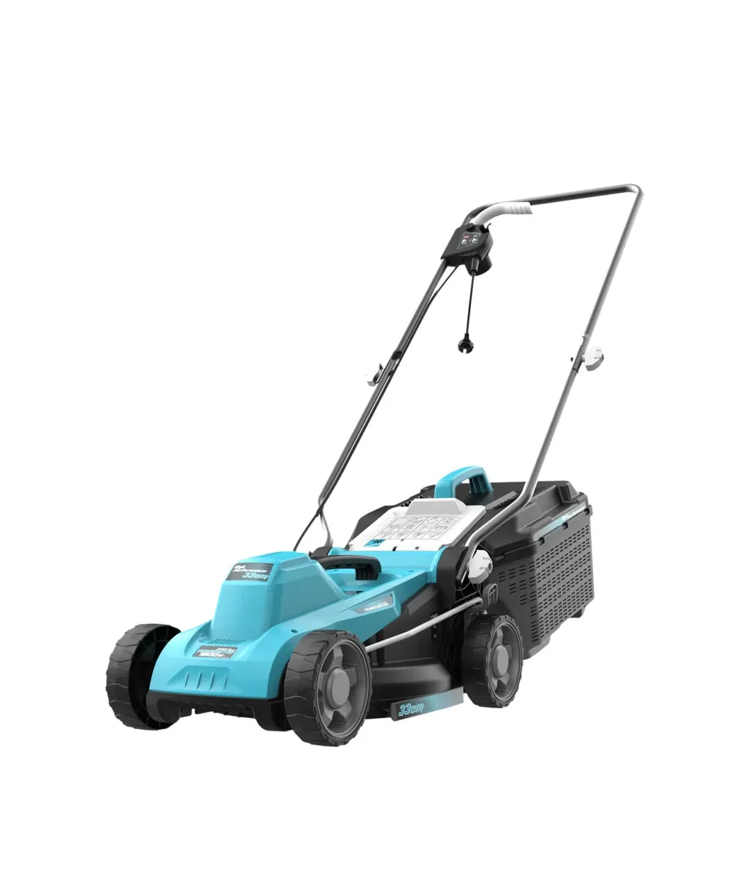 Cortacésped eléctrico Terrenator 330 Flex 1200W 33cm fácil maniobrabilidad y altura ajustable con tecnología de Cecotec