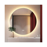 LED Anti-Fog Bathroom Mirror Dante Fossil Natura