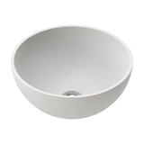 Lavatório de Pousar Lush Fossil Natura Branco Mate