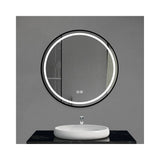 LED Anti-Fog Bathroom Mirror Matteo Fossil Natura