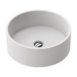 Countertop Basin Bowl Fossil Natura Matte White