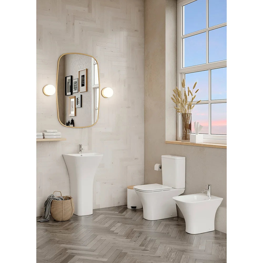 Inodoro Completo de Suelo Koa Fossil Natura Blanco Brillo - Vista 2