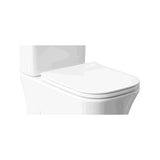 Soft-Close Toilet Seat with Quick-Release Koa Fossil Natura White