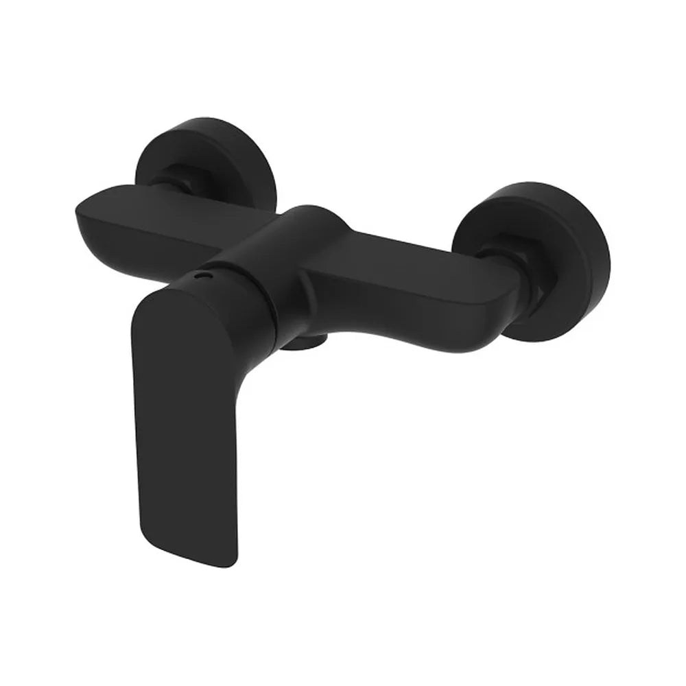 Grifo de Lavabo Monomando Mateflat Fossil Natura Negro Mate - Vista 1