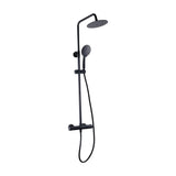 Mixer Shower Column System Jamaica Fossil Natura Matte Black