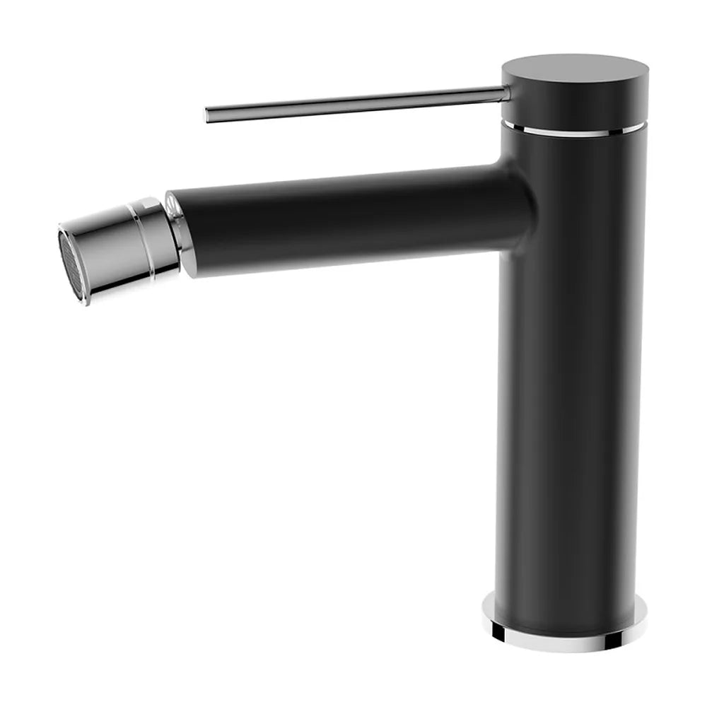 Grifo de Lavabo Monomando Otto Fossil Natura Negro Mate - Vista 1