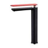Grifo de Lavabo Monomando Foggy Fossil Natura Negro Mate