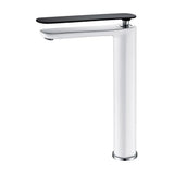 Grifo de Lavabo Monomando Foggy Fossil Natura Blanco Mate