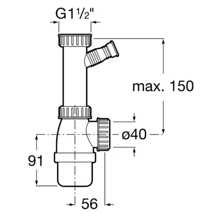 ROCA E A870H30901 Fregadero con escurridor a la derecha de 90 cm fabricado en acero inoxidable - MerkiMarket