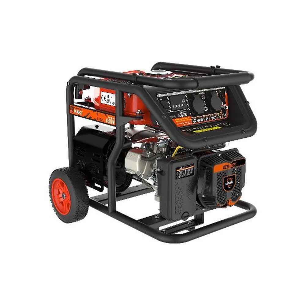 Generador Eléctrico a Gasolina Apoyo Solar Monofásico 4,5 KW Moncayo Genergy - Vista 1