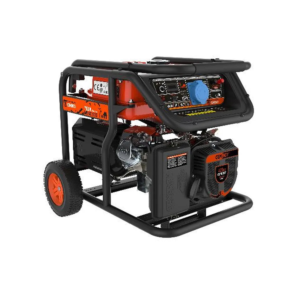 Generador Eléctrico a Gasolina con ATS Apoyo Solar Monofásico 7 KW Mulhacen Genergy - Vista 1