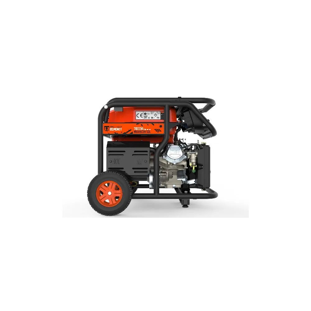 Generador Eléctrico a Gasolina Apoyo Solar Monofásico 7 KW Mulhacen Genergy - Vista 1