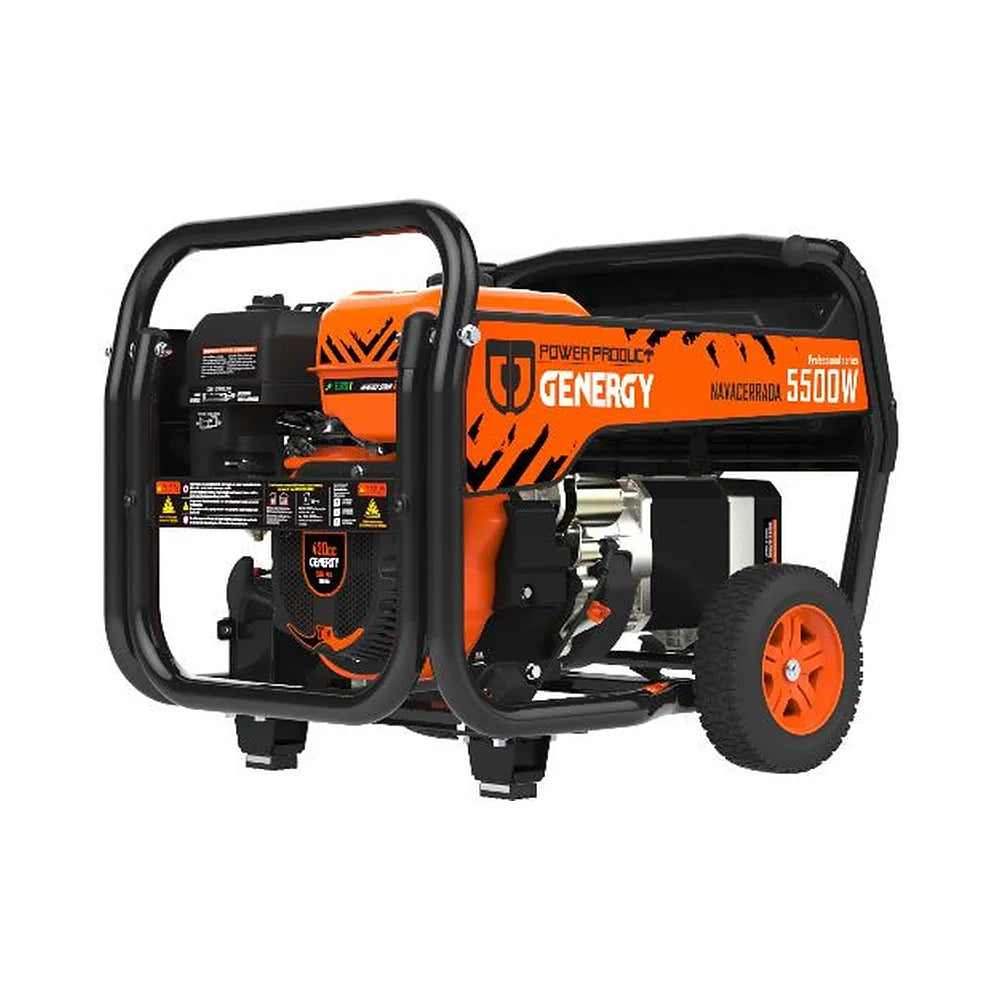 Generador Eléctrico a Gasolina Apoyo Solar Monofásico 5,5 KW Navacerrada Genergy - Vista 9