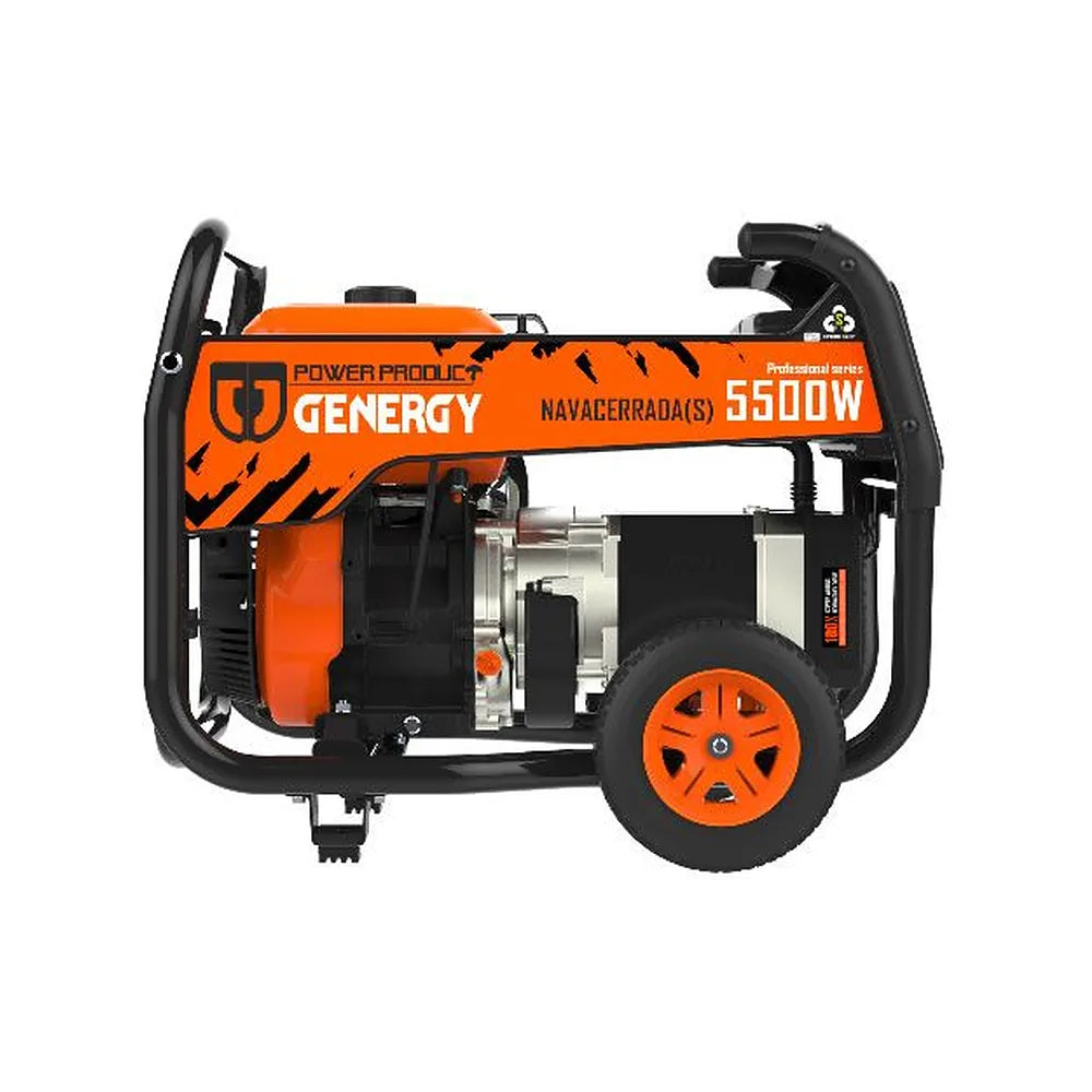 Generador Eléctrico a Gasolina Apoyo Solar Monofásico 5,5 KW Navacerrada Genergy - Vista 2