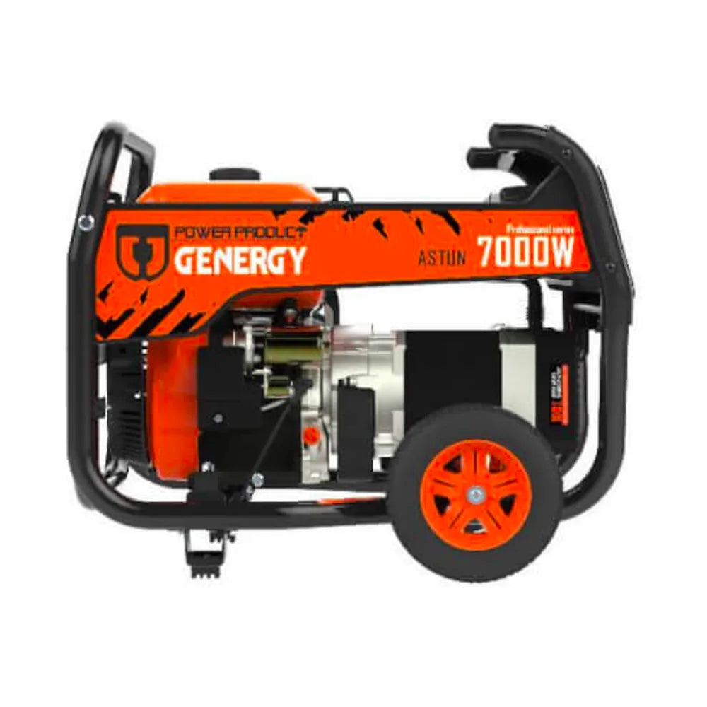 Generador Eléctrico a Gasolina Monofásico 7000 W Astun Genergy - Vista 3