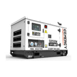 Gerador a Diesel Insonorizado Monofásico 8000 W Professional Genergy