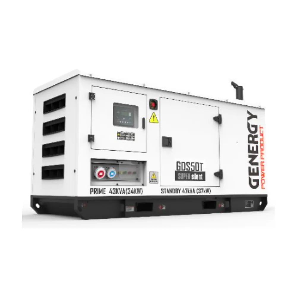 Grupo Electrógeno Diésel Insonorizado Trifásico 37 KW GDS50T Genergy - Vista 1