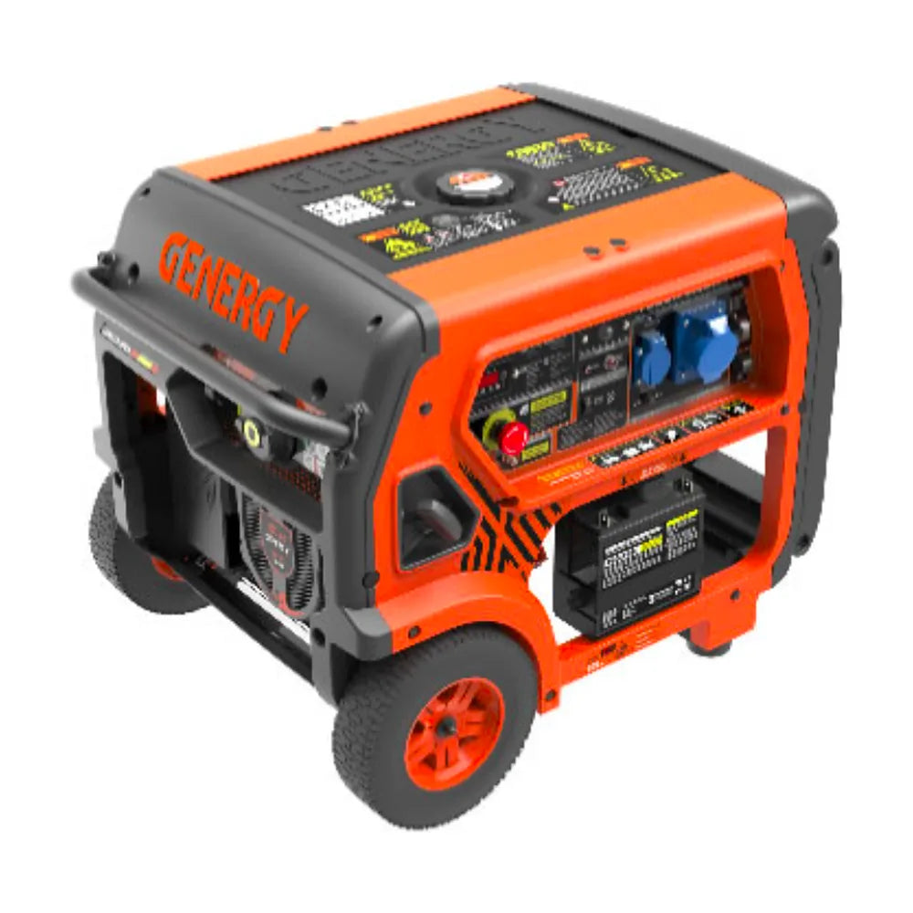 Generador Eléctrico a Gasolina Apoyo Solar Monofásico 7 KW Baqueira Genergy - Vista 3