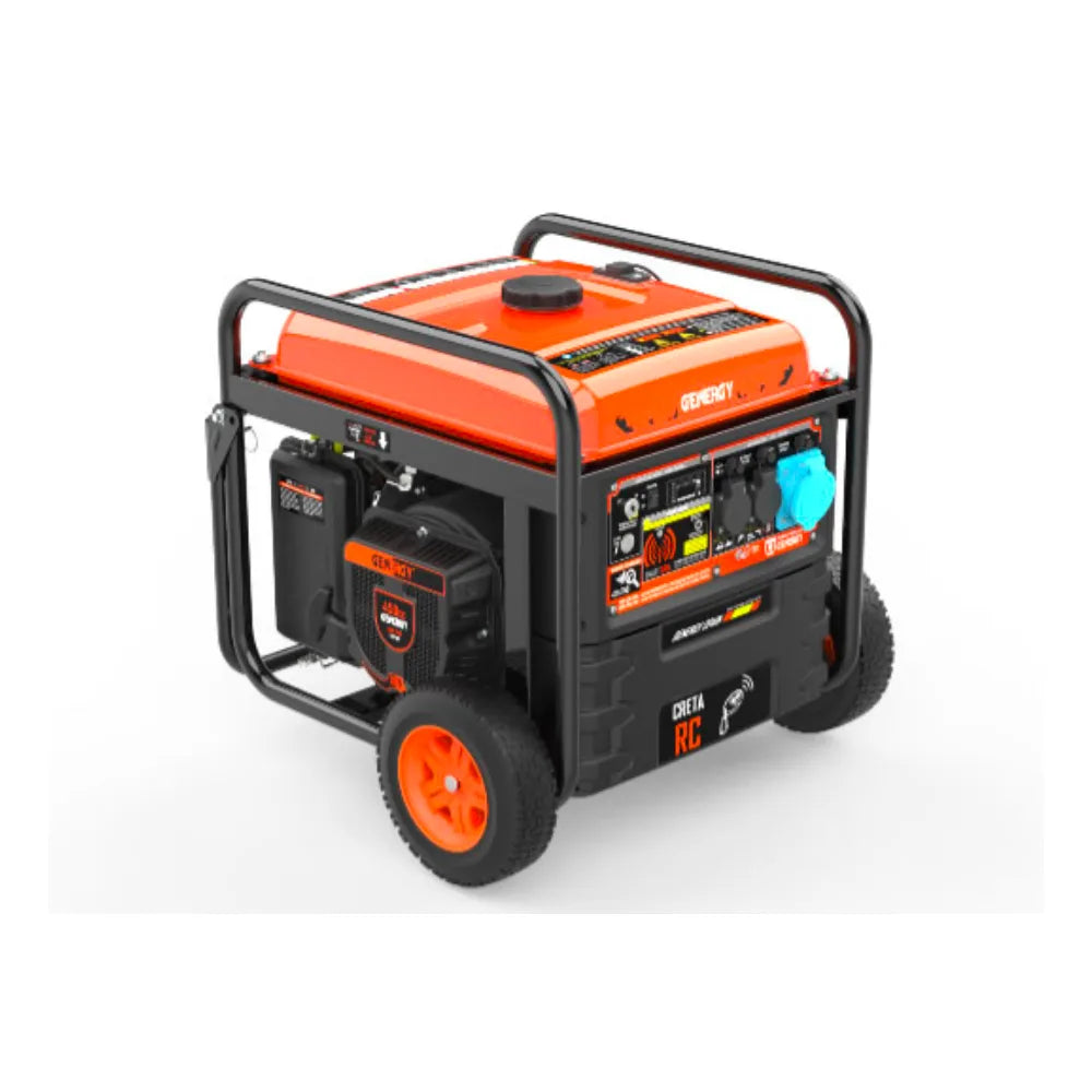 Generador Eléctrico a Gasolina Inverter Monofásico 7500W Creta Genergy - Vista 1