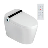 Smart Bidet Toilet Seat con autolimpieza y tapa amortiguada Yaiza Plus Nashi