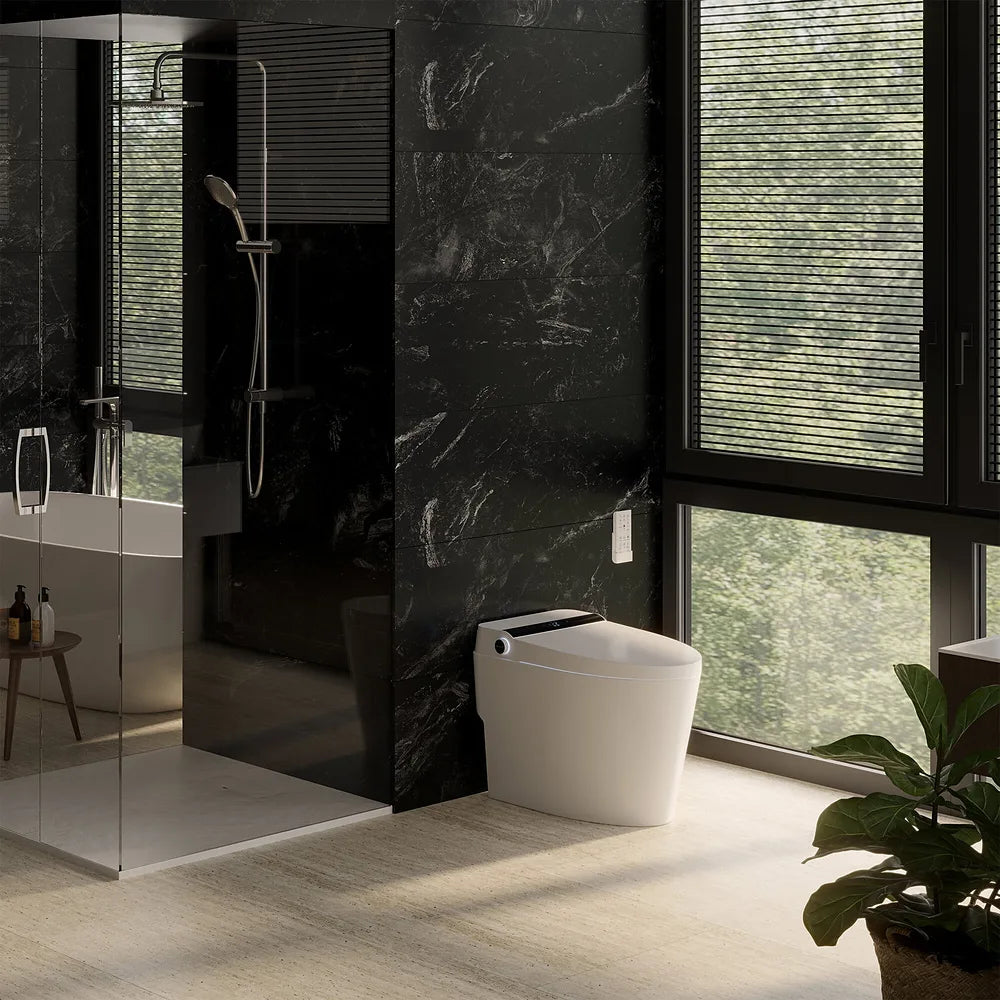 Asiento de Inodoro Inteligente Bidet con autolimpieza y tapa amortiguada Yaiza Plus Nashi - Vista 2