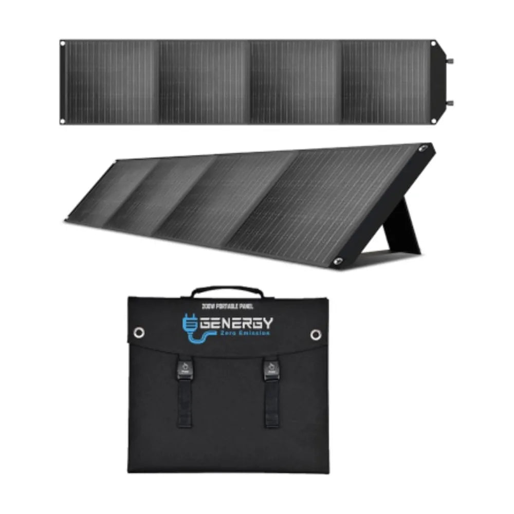 Panel Solar Plegable Monocristalino 200 W GZE200 Genergy - Vista 1