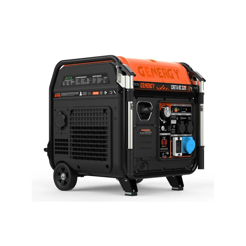 Generador Eléctrico a Gasolina Inverter Insonorizado Monofásico 7500 W Creta Genergy - Vista 1