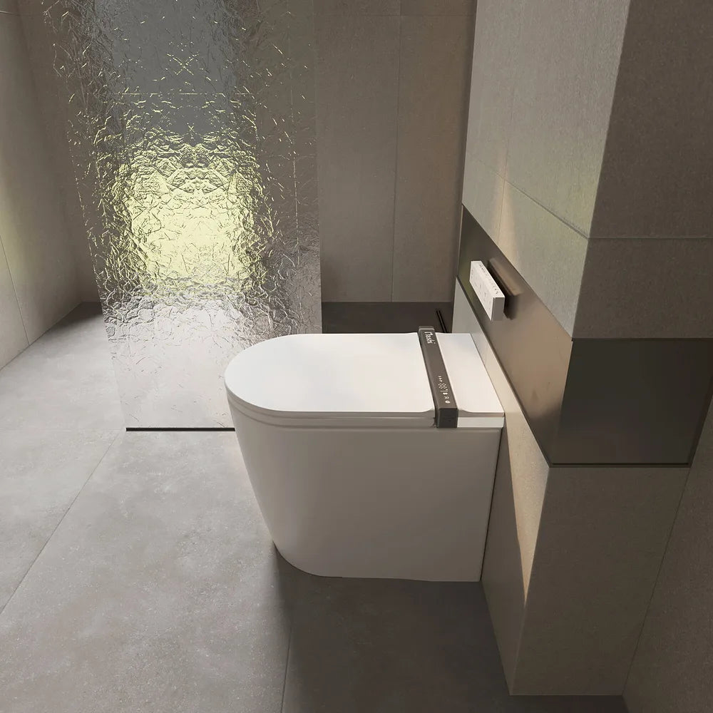 Asiento de Inodoro Inteligente Bidet Inodoro inteligente con asiento calefactable de secado ultra rápido para baño moderno iAnna SE Nashi - Vista 7