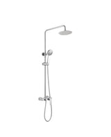 GME Cassio Single-Handle Recessed Shower Set - Chrome, Telescopic