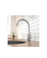 GME Round 231mm Kitchen Mixer Tap Brushed Stainless Steel
