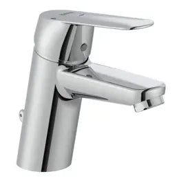 Grifo de lavabo monomando con enganche y un acabado en color cromo brillante Alfa Roca - Vista 1